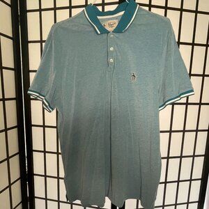 Original Penguin Short Sleeve Pullover Polo Shirt Men's Size XL